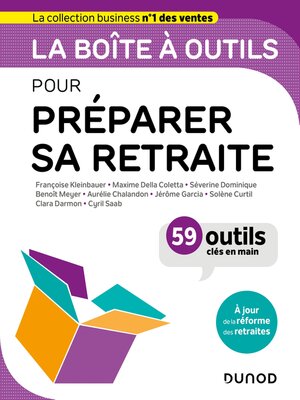 cover image of La boîte à outils pour préparer sa retraite